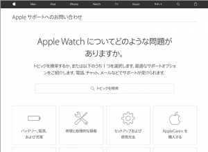 Apple Watch についてどのような問題がありますか