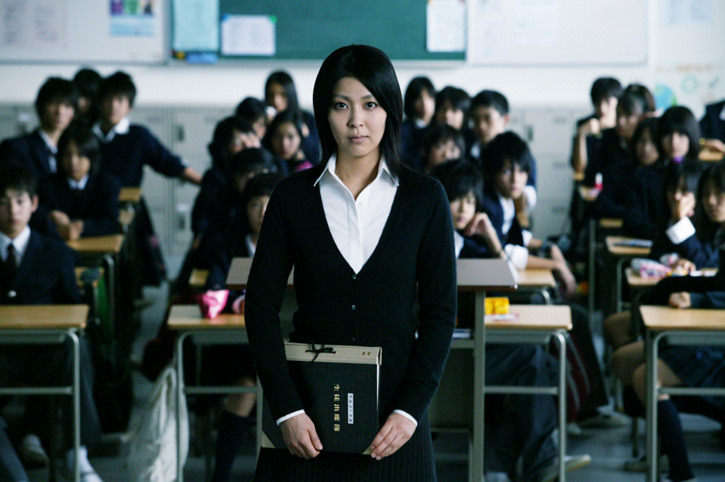 映画「告白」より 松たか子が演じる、女性教諭 森口悠子先生