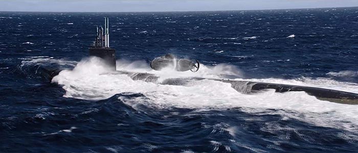映画「ハンターキラー 潜航せよ」より 原子量潜水艦アーカンソー