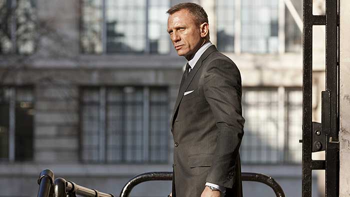 007シリーズ4代目ジェームズ・ボンドを演じる、ダニエル・クレイグ