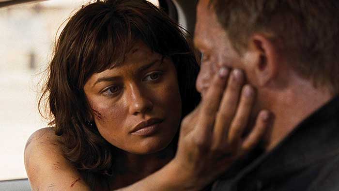 映画『007 慰めの報酬』より オルガ・キュリレンコが演じる、カミーユ